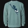 Unisex Midweight Pigment-Dyed Crewneck Sweatshirt Thumbnail