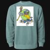 Unisex Midweight Pigment-Dyed Crewneck Sweatshirt Thumbnail