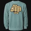 Unisex Midweight Pigment-Dyed Crewneck Sweatshirt Thumbnail