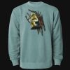 Unisex Midweight Pigment-Dyed Crewneck Sweatshirt Thumbnail