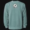 Unisex Midweight Pigment-Dyed Crewneck Sweatshirt Thumbnail