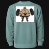 Unisex Midweight Pigment-Dyed Crewneck Sweatshirt Thumbnail