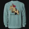 Unisex Midweight Pigment-Dyed Crewneck Sweatshirt Thumbnail