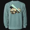 Unisex Midweight Pigment-Dyed Crewneck Sweatshirt Thumbnail