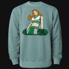 Unisex Midweight Pigment-Dyed Crewneck Sweatshirt Thumbnail