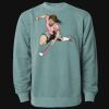 Unisex Midweight Pigment-Dyed Crewneck Sweatshirt Thumbnail