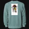 Unisex Midweight Pigment-Dyed Crewneck Sweatshirt Thumbnail