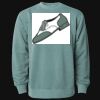 Unisex Midweight Pigment-Dyed Crewneck Sweatshirt Thumbnail