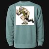 Unisex Midweight Pigment-Dyed Crewneck Sweatshirt Thumbnail