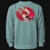 Unisex Midweight Pigment-Dyed Crewneck Sweatshirt Thumbnail