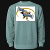 Unisex Midweight Pigment-Dyed Crewneck Sweatshirt Thumbnail