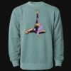 Unisex Midweight Pigment-Dyed Crewneck Sweatshirt Thumbnail