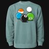 Unisex Midweight Pigment-Dyed Crewneck Sweatshirt Thumbnail