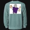 Unisex Midweight Pigment-Dyed Crewneck Sweatshirt Thumbnail
