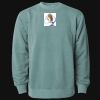 Unisex Midweight Pigment-Dyed Crewneck Sweatshirt Thumbnail