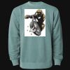 Unisex Midweight Pigment-Dyed Crewneck Sweatshirt Thumbnail