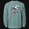 Unisex Midweight Pigment-Dyed Crewneck Sweatshirt Thumbnail