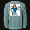 Unisex Midweight Pigment-Dyed Crewneck Sweatshirt Thumbnail