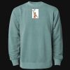 Unisex Midweight Pigment-Dyed Crewneck Sweatshirt Thumbnail