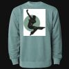 Unisex Midweight Pigment-Dyed Crewneck Sweatshirt Thumbnail