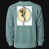 Unisex Midweight Pigment-Dyed Crewneck Sweatshirt Thumbnail