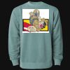 Unisex Midweight Pigment-Dyed Crewneck Sweatshirt Thumbnail