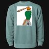 Unisex Midweight Pigment-Dyed Crewneck Sweatshirt Thumbnail