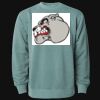 Unisex Midweight Pigment-Dyed Crewneck Sweatshirt Thumbnail