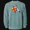 Unisex Midweight Pigment-Dyed Crewneck Sweatshirt Thumbnail