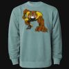 Unisex Midweight Pigment-Dyed Crewneck Sweatshirt Thumbnail