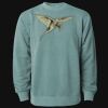 Unisex Midweight Pigment-Dyed Crewneck Sweatshirt Thumbnail