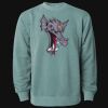 Unisex Midweight Pigment-Dyed Crewneck Sweatshirt Thumbnail