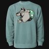 Unisex Midweight Pigment-Dyed Crewneck Sweatshirt Thumbnail