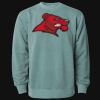 Unisex Midweight Pigment-Dyed Crewneck Sweatshirt Thumbnail