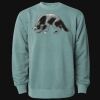 Unisex Midweight Pigment-Dyed Crewneck Sweatshirt Thumbnail