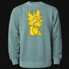 Unisex Midweight Pigment-Dyed Crewneck Sweatshirt Thumbnail