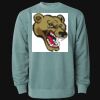 Unisex Midweight Pigment-Dyed Crewneck Sweatshirt Thumbnail