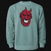 Unisex Midweight Pigment-Dyed Crewneck Sweatshirt Thumbnail