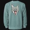 Unisex Midweight Pigment-Dyed Crewneck Sweatshirt Thumbnail