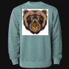 Unisex Midweight Pigment-Dyed Crewneck Sweatshirt Thumbnail