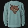 Unisex Midweight Pigment-Dyed Crewneck Sweatshirt Thumbnail