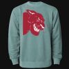 Unisex Midweight Pigment-Dyed Crewneck Sweatshirt Thumbnail