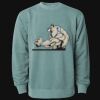 Unisex Midweight Pigment-Dyed Crewneck Sweatshirt Thumbnail