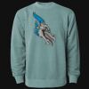 Unisex Midweight Pigment-Dyed Crewneck Sweatshirt Thumbnail