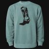 Unisex Midweight Pigment-Dyed Crewneck Sweatshirt Thumbnail