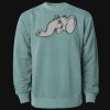 Unisex Midweight Pigment-Dyed Crewneck Sweatshirt Thumbnail