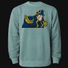 Unisex Midweight Pigment-Dyed Crewneck Sweatshirt Thumbnail