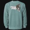 Unisex Midweight Pigment-Dyed Crewneck Sweatshirt Thumbnail