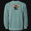 Unisex Midweight Pigment-Dyed Crewneck Sweatshirt Thumbnail