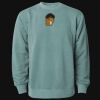 Unisex Midweight Pigment-Dyed Crewneck Sweatshirt Thumbnail